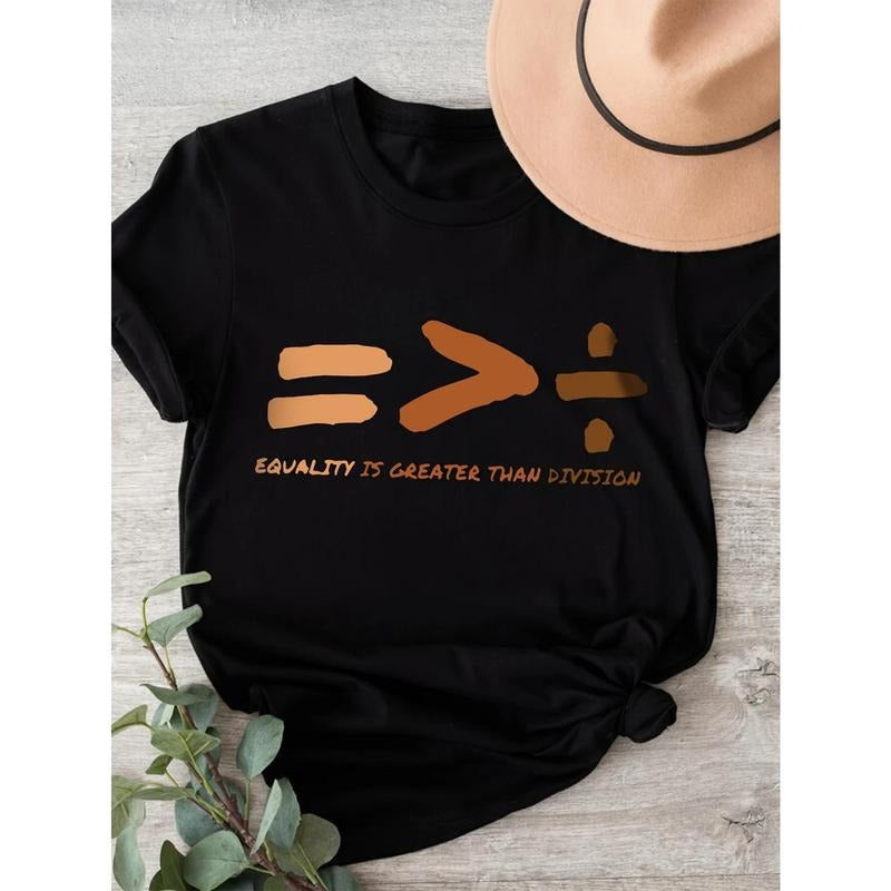 Relaxed Fit Cotton Equality Symbol Is Greater Than - Adult & Kids T-Shirts, Sweatshirts & Hoodies apparel design preview 1