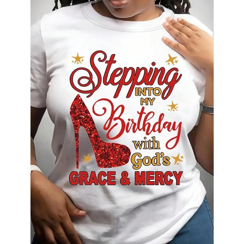 Round Neck "Walk My God'S Grace Mercy" Religious - Adult & Kids T-Shirts, Sweatshirts & Hoodies apparel design preview 1