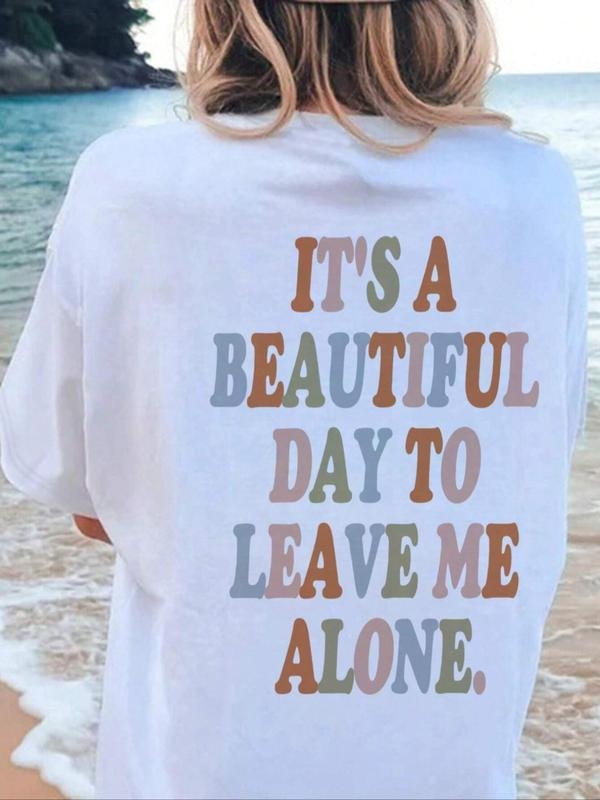 Slogan Round Neck Casual Crew Daily Outdoor Clothes - Adult & Kids T-Shirts, Sweatshirts & Hoodies apparel design preview 1