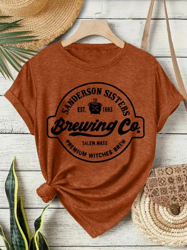 Summer Casual Letter Print Round Neck Short Sleeve - Adult & Kids T-Shirts, Sweatshirts & Hoodies apparel design preview 1