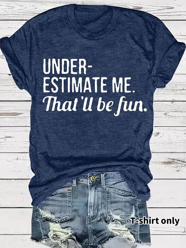 Summer Casual Letter Print Round Neck Short Sleeve - Adult & Kids T-Shirts, Sweatshirts & Hoodies apparel design preview 1