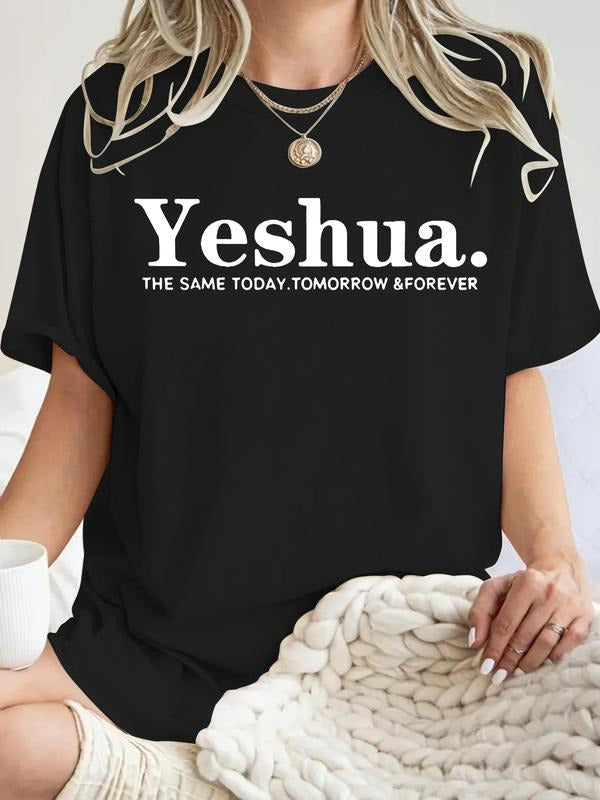 Summer Casual Letter Print Round Neck Short Sleeve - Adult & Kids T-Shirts, Sweatshirts & Hoodies apparel design preview 1