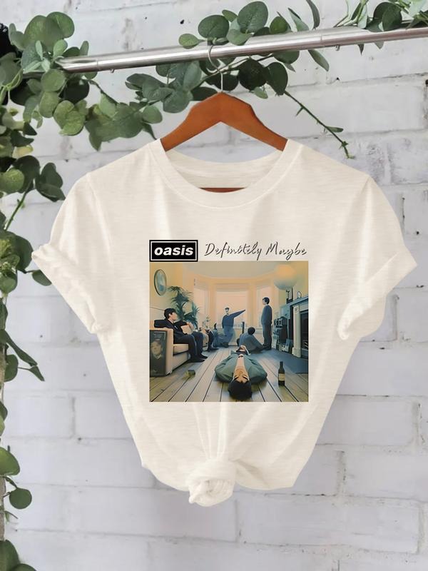 Summer Casual Letter Print Round Neck Short Sleeve - Adult & Kids T-Shirts, Sweatshirts & Hoodies apparel design preview 1