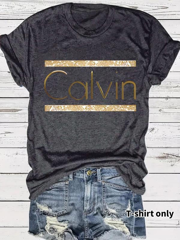 Summer Casual Letter Print Round Neck Short Sleeve - Adult & Kids T-Shirts, Sweatshirts & Hoodies apparel design preview 1