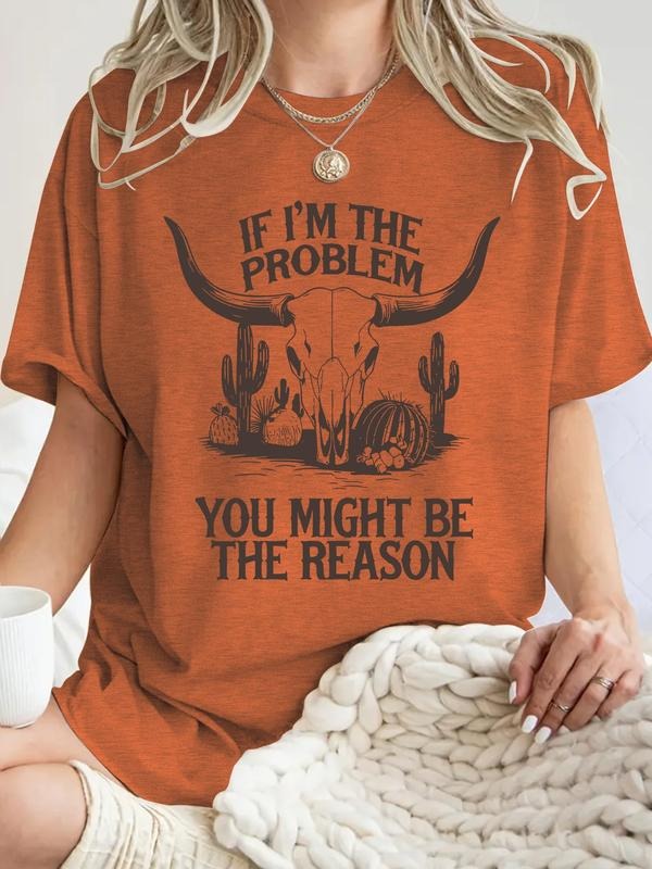 Summer Casual Cactus Print Round Neck Short Sleeve - Adult & Kids T-Shirts, Sweatshirts & Hoodies apparel design preview 1