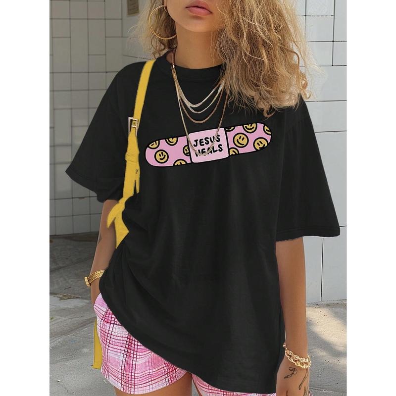 Summer Casual Letter Skateboard Print Loose Round - Adult & Kids T-Shirts, Sweatshirts & Hoodies apparel design preview 1