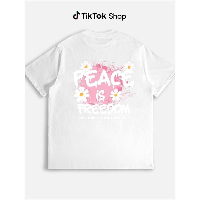 Embodying Peace Freedom Showcasing Inspiring Phrase - Adult & Kids T-Shirts, Sweatshirts & Hoodies apparel design preview 1