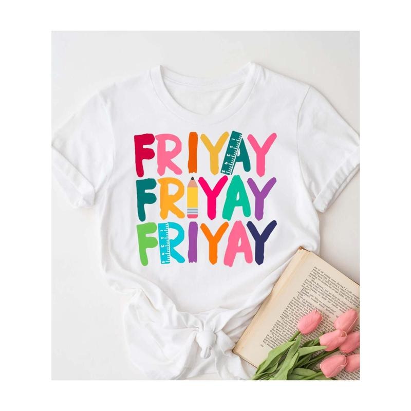 Cotton White Colorful Friday - Adult & Kids T-Shirts, Sweatshirts & Hoodies apparel design preview 1