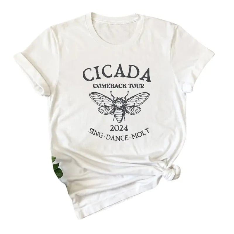 Cicadas Comeback Tour Sing 2024 Nature Lover - Adult & Kids T-Shirts, Sweatshirts & Hoodies apparel design preview 1