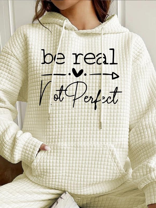 Hooded Be Real Arrow Heart Print Pocket Fall Winter - Adult & Kids T-Shirts, Sweatshirts & Hoodies apparel design preview 1