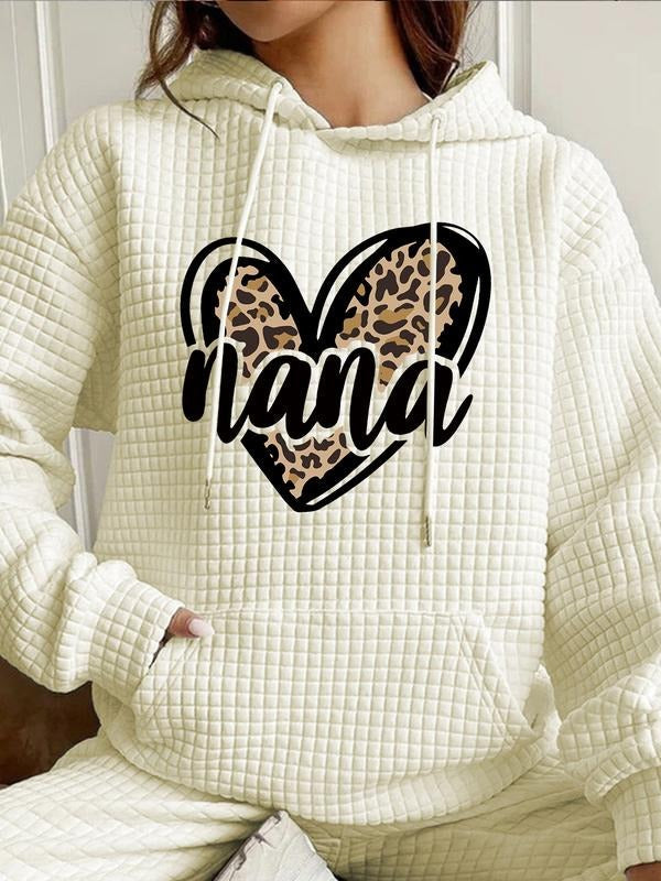 Leopard Heart Pocket Fall Winter Casual Top - Adult & Kids T-Shirts, Sweatshirts & Hoodies apparel design preview 1