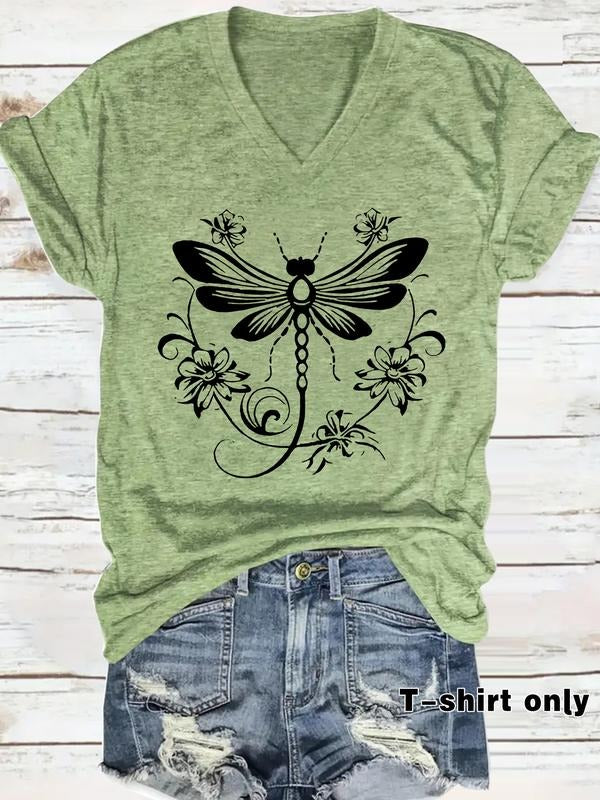 V Neck Short Sleeve Casual Loose Fit Summer Top - Adult & Kids T-Shirts, Sweatshirts & Hoodies apparel design preview 1