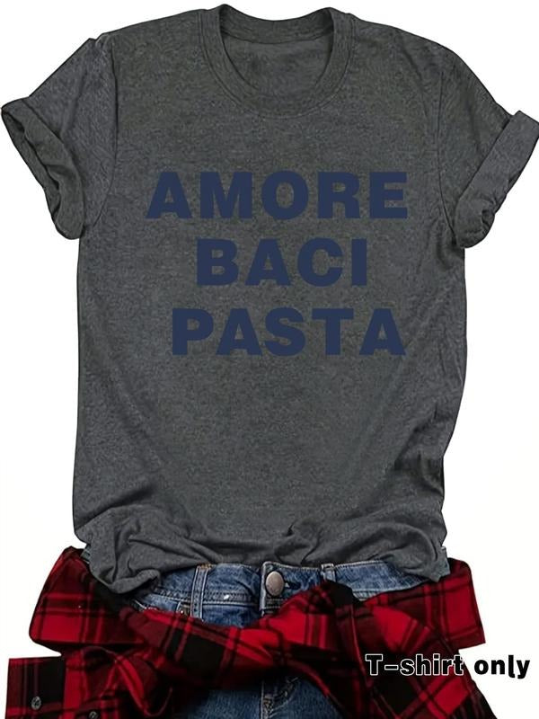 Vintage Letter Print Round Neck Casual Short Sleeve - Adult & Kids T-Shirts, Sweatshirts & Hoodies apparel design preview 1
