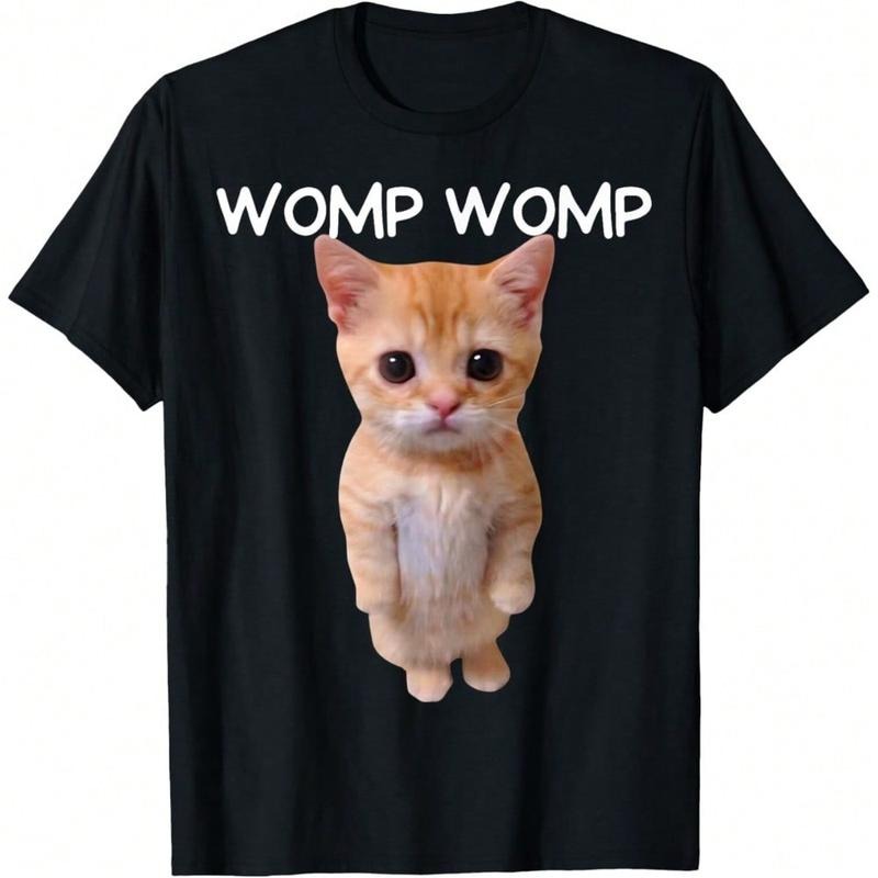 Womp Cat Meme Funny Memes Internet Gen Z Joke Kid - Adult & Kids T-Shirts, Sweatshirts & Hoodies apparel design preview 1
