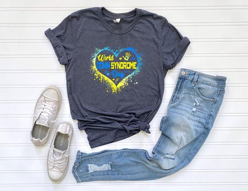 World Down Syndrome Day Awareness Sweaterstyle{N002}2 - Adult & Kids T-Shirts, Sweatshirts & Hoodies apparel design preview 1