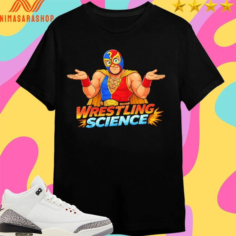 Wrestling Science What Wrong With - Adult & Kids T-Shirts, Sweatshirts & Hoodies apparel design preview 1