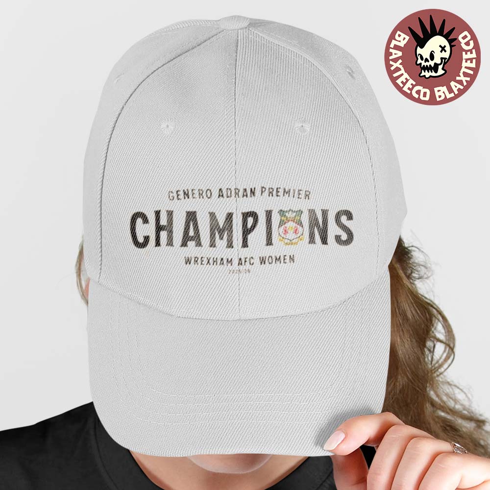Wrexham AFC Women 2026 Genero Adran Premier Champions - Adult & Kids T-Shirts, Sweatshirts & Hoodies apparel design preview 1