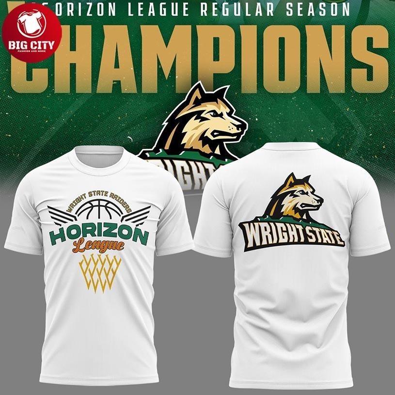 Wright State Raiders Horizon League Champions 2026 - Adult & Kids T-Shirts, Sweatshirts & Hoodies apparel design preview 1