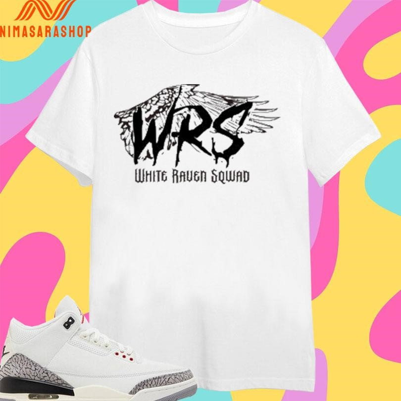 Wrs White Raven Sqwad - Adult & Kids T-Shirts, Sweatshirts & Hoodies apparel design preview 1