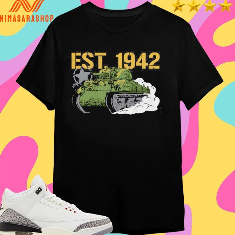 Ww2 Wayfinder Sherman - Adult & Kids T-Shirts, Sweatshirts & Hoodies apparel design preview 1