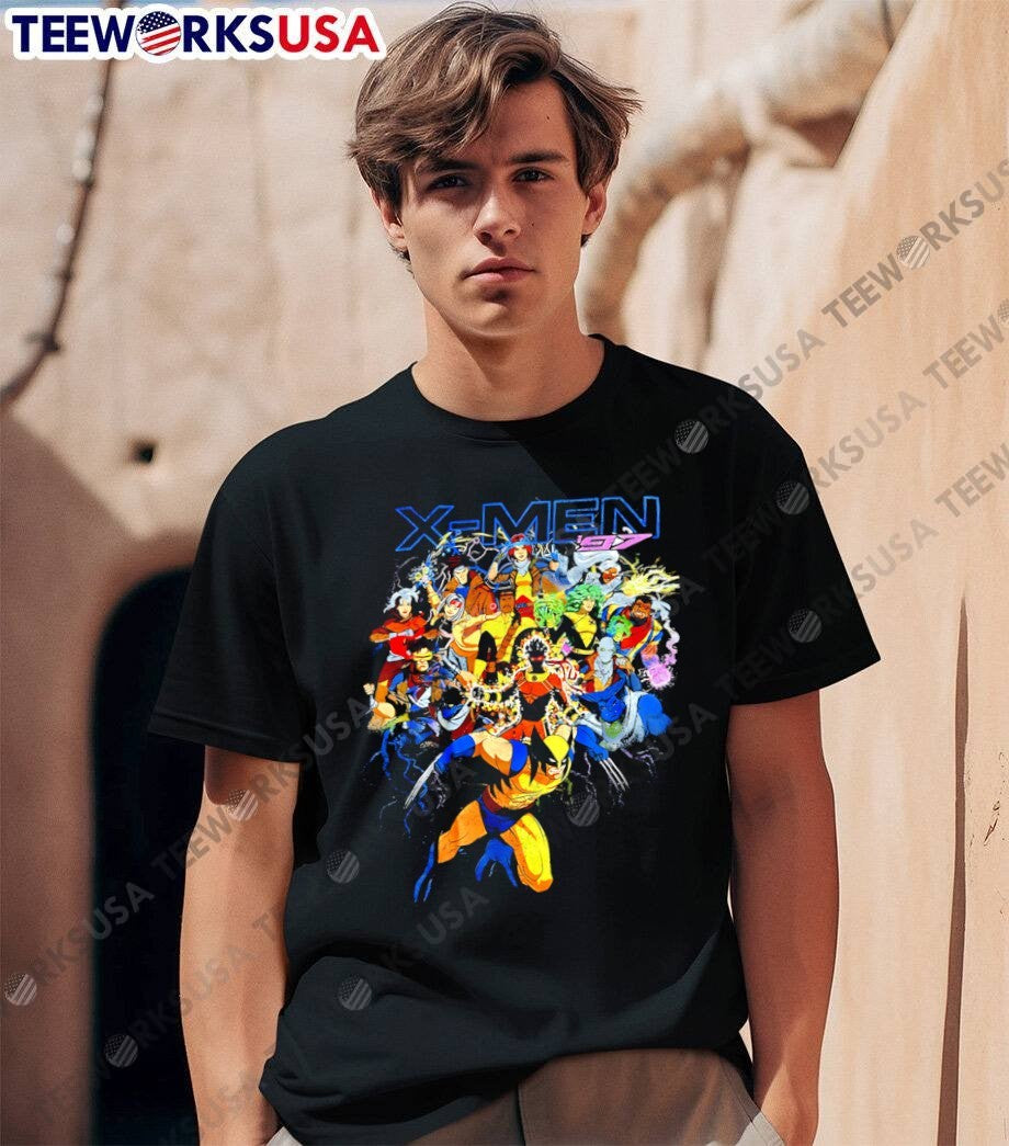 X-MEN 97 Wolverine Gambit Rogue Cyclops Storm Beast - Adult & Kids T-Shirts, Sweatshirts & Hoodies apparel design preview 1