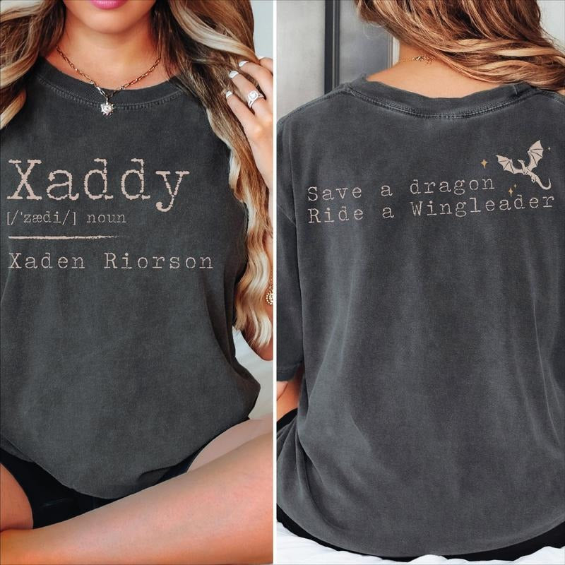 Xaddy Save Dragon Ride Wingleader Shirtfantasy - Adult & Kids T-Shirts, Sweatshirts & Hoodies apparel design preview 1