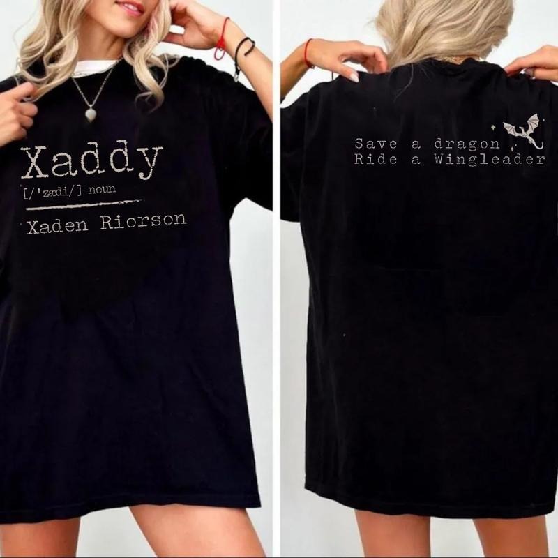 Xaddy Save Dragon Ride Wingleader Fantasy Bookish - Adult & Kids T-Shirts, Sweatshirts & Hoodies apparel design preview 1