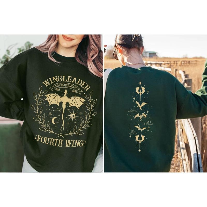 Xaden Riorson Riders Quadrant Fourth Wing Basgiath - Adult & Kids T-Shirts, Sweatshirts & Hoodies apparel design preview 1