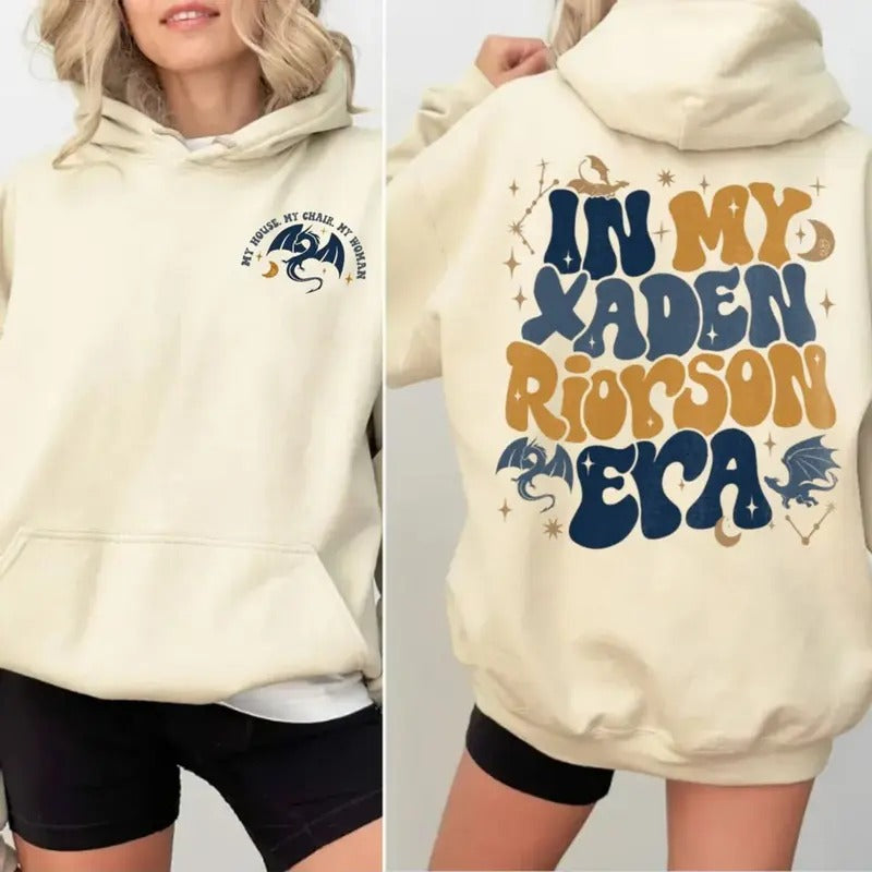 Xaden Riorson My Era Fourth Wing Inspired Iron Flame - Adult & Kids T-Shirts, Sweatshirts & Hoodies apparel design preview 1