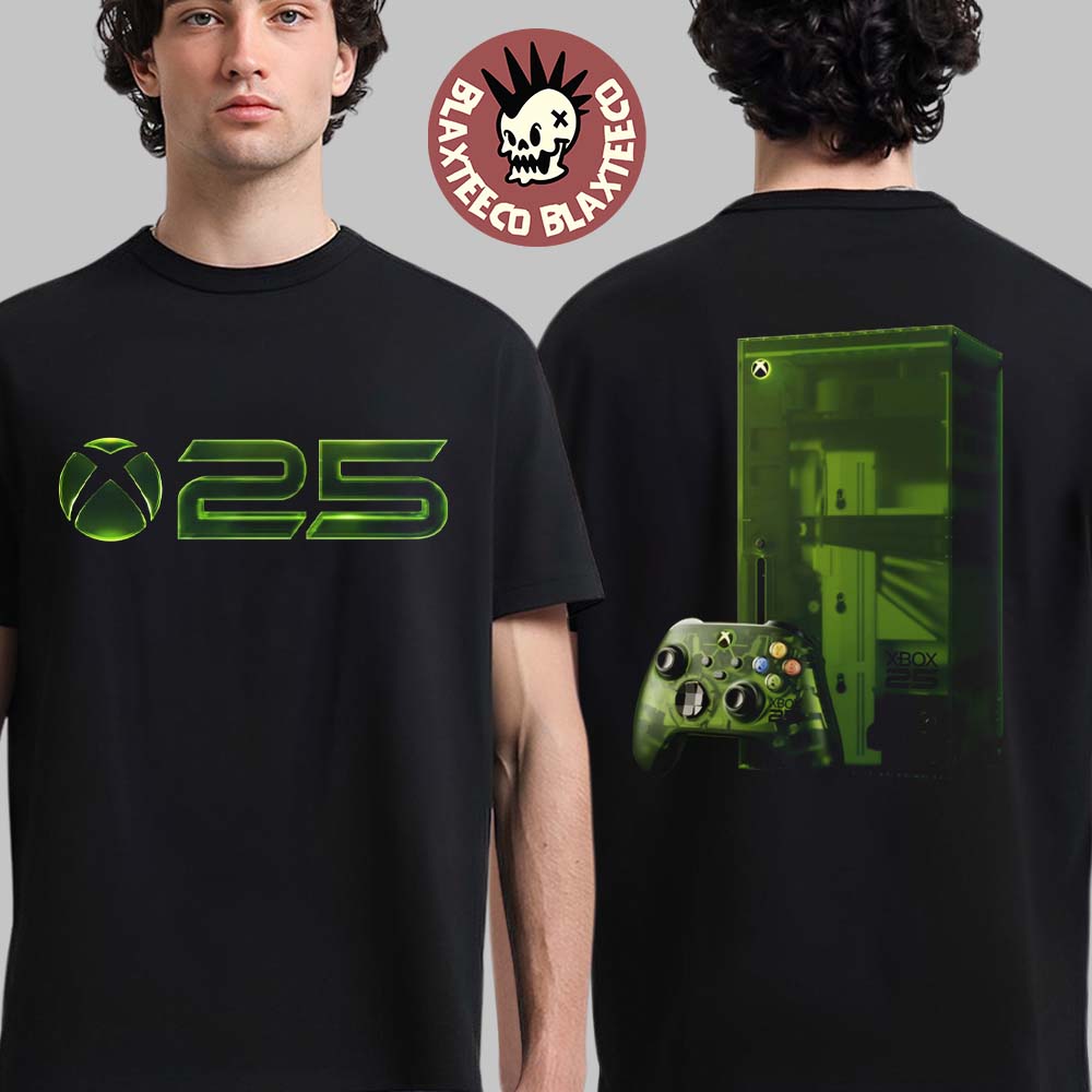 Xbox Series X25 Limited Edition 25th Anniversary - Adult & Kids T-Shirts, Sweatshirts & Hoodies apparel design preview 1