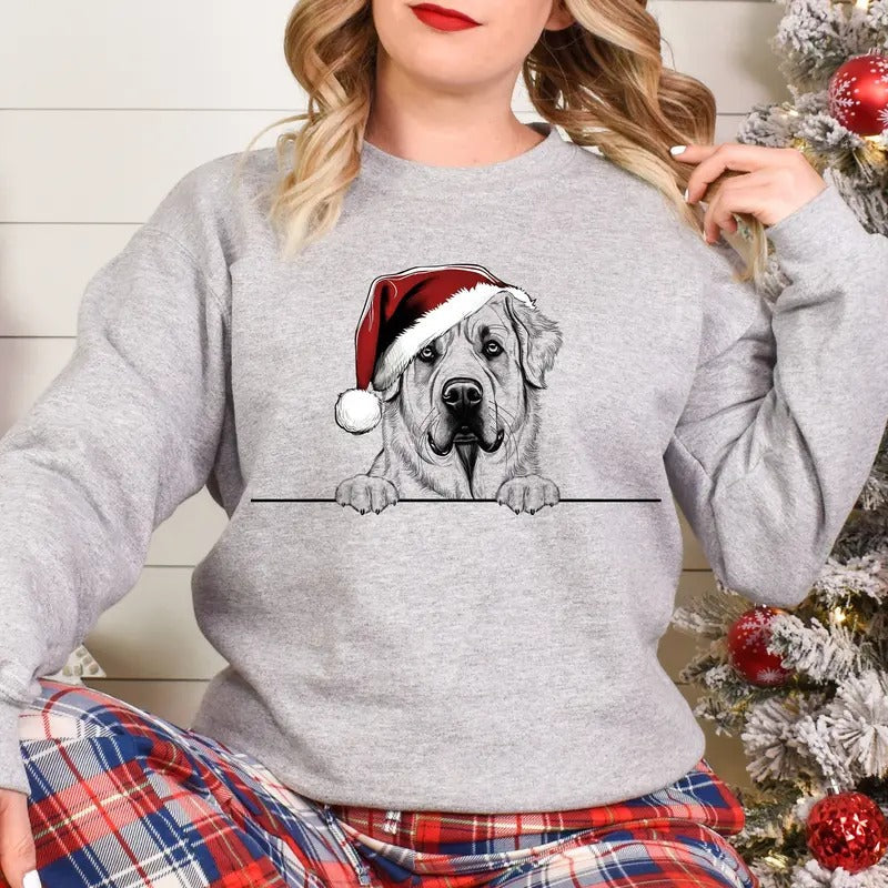 Xmas Anatolian Shepherd Dog Jumper - Adult & Kids T-Shirts, Sweatshirts & Hoodies apparel design preview 1