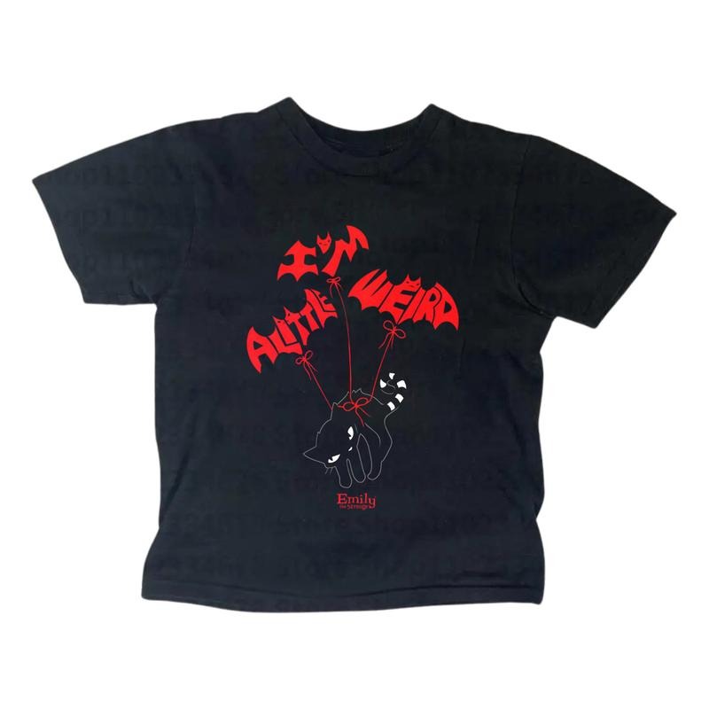 Y2k Cat Emily Strange Baby Gothic Emo Girl Top - Adult & Kids T-Shirts, Sweatshirts & Hoodies apparel design preview 1