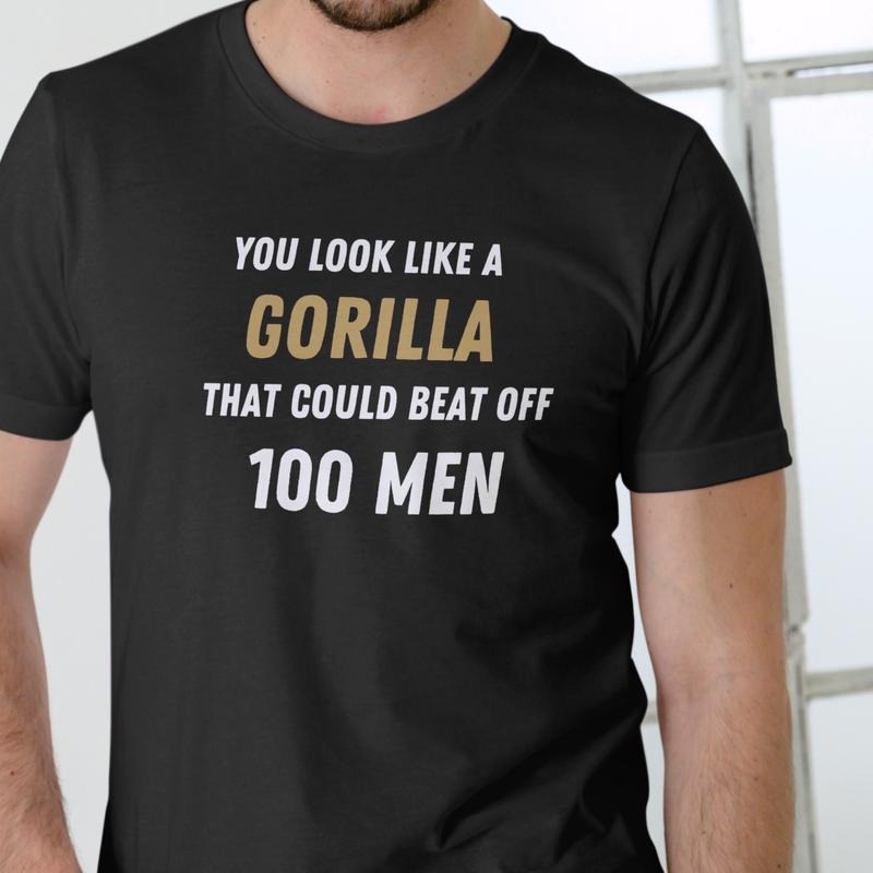 YOU LIKE GORILLA Cotton - Adult & Kids T-Shirts, Sweatshirts & Hoodies apparel design preview 1