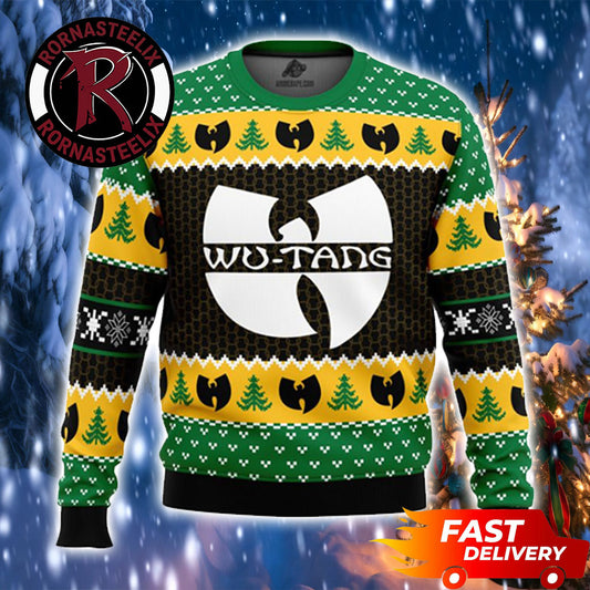 Yah It’s Christmas Time Merry Christmas Wu Tang Clan Ugly Christmas Sweater - Holiday Gift product image