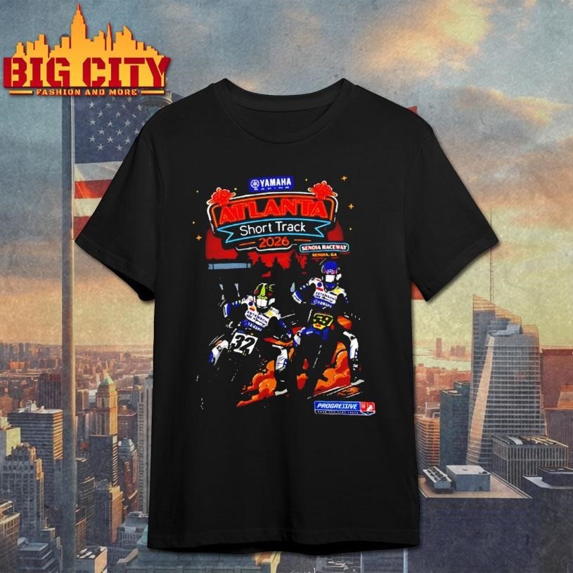 Yamaha Atlanta Short Track 2026 - Adult & Kids T-Shirts, Sweatshirts & Hoodies apparel design preview 1