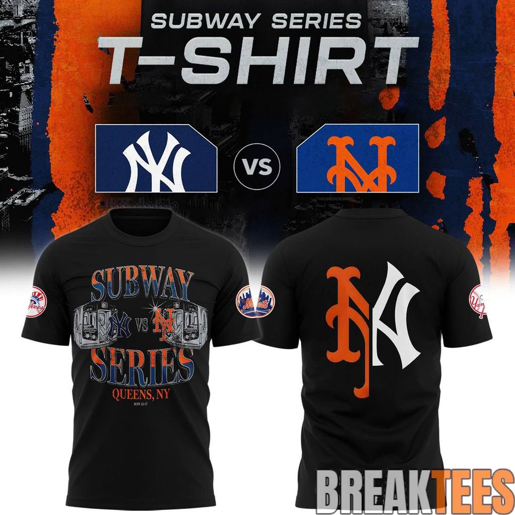 Yankees x Mets Subway Series - Adult & Kids T-Shirts, Sweatshirts & Hoodies apparel design preview 1