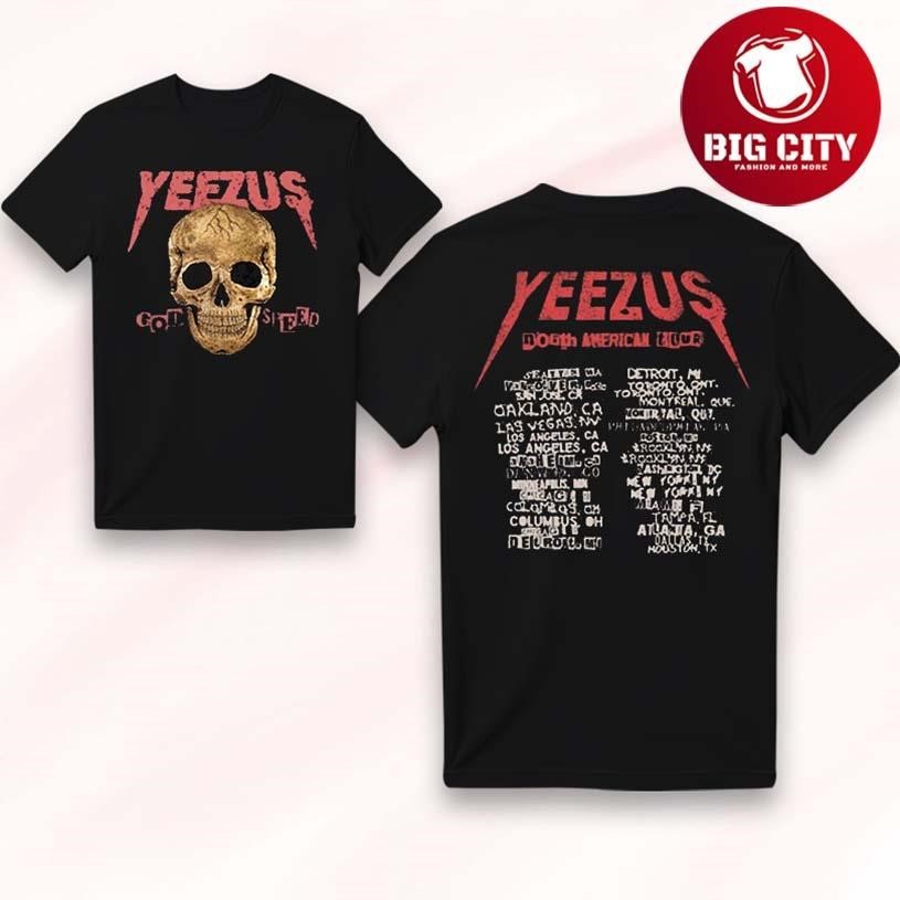 Yeezus North American Tour 2026 Two Sided - Adult & Kids T-Shirts, Sweatshirts & Hoodies apparel design preview 1
