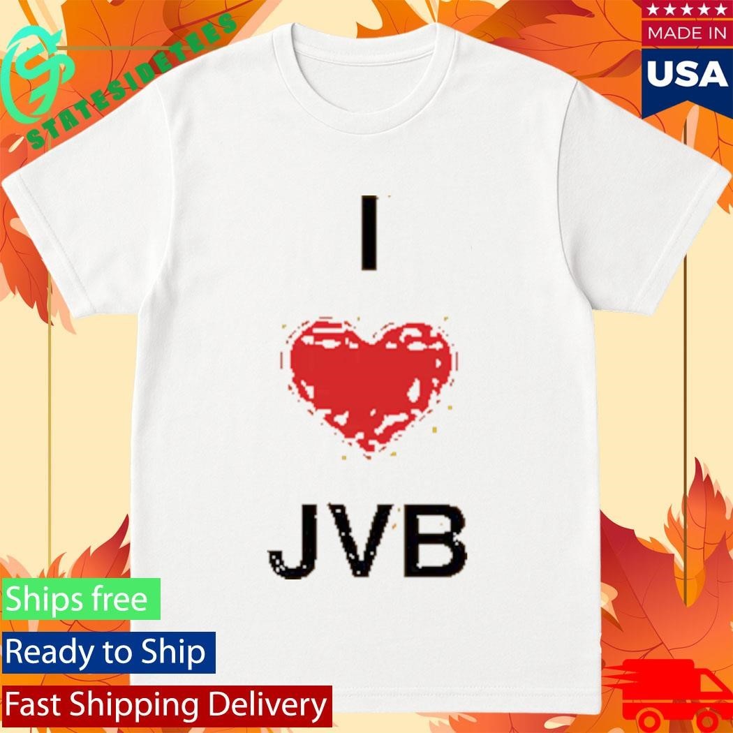 Yellow I Love Jvb - Adult & Kids T-Shirts, Sweatshirts & Hoodies apparel design preview 1