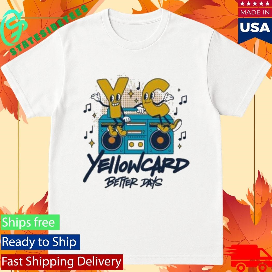 Yellowcard Better Days Buddies - Adult & Kids T-Shirts, Sweatshirts & Hoodies apparel design preview 1