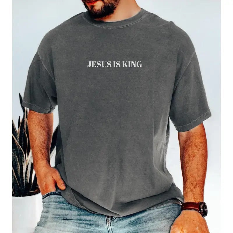 Yeshua Jesus Is King Christian Streetwear Faith - Adult & Kids T-Shirts, Sweatshirts & Hoodies apparel design preview 1