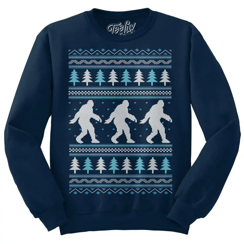 Yeti Navy - Adult & Kids T-Shirts, Sweatshirts & Hoodies apparel design preview 1