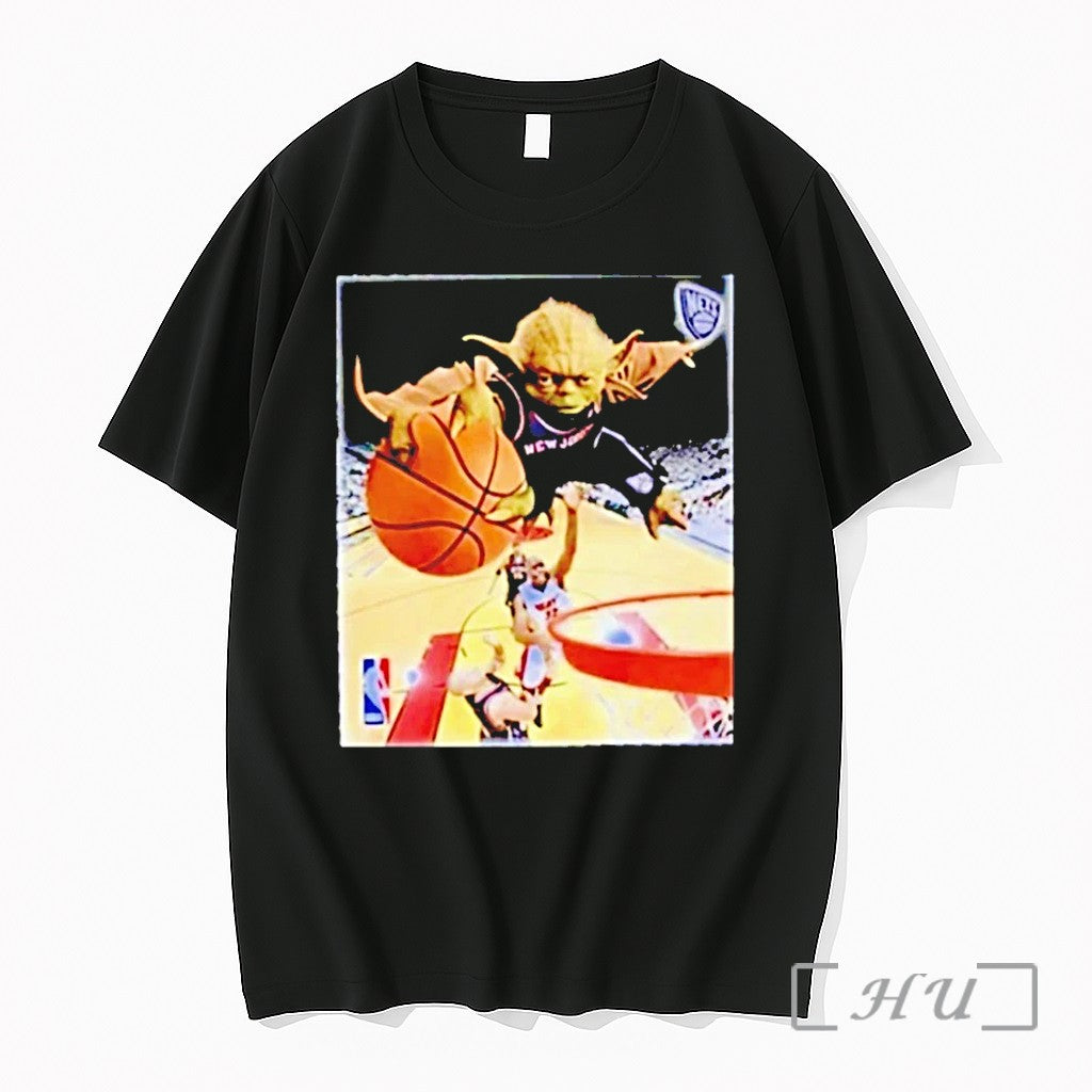 Yoda Slam Dunk Brooklyn Nets Sweater Jpg - Adult & Kids T-Shirts, Sweatshirts & Hoodies apparel design preview 1