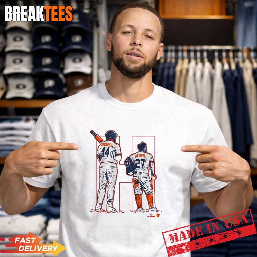 Yordan Alvarez Jose Altuve Two Pals Baseball - Adult & Kids T-Shirts, Sweatshirts & Hoodies apparel design preview 1