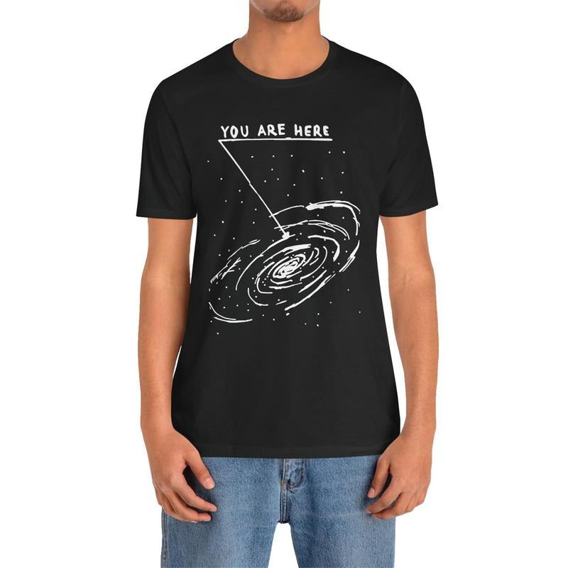 You Are Here Print Crew Neck Short Sleeve Sports - Adult & Kids T-Shirts, Sweatshirts & Hoodies apparel design preview 1