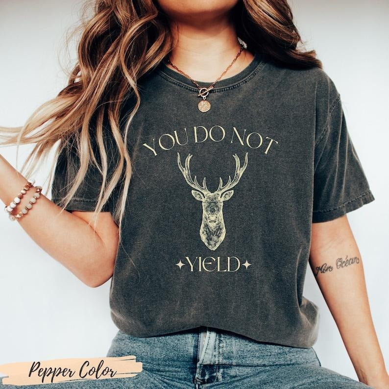 You Do Not Yield TOG Acosf Booktok SJM Bookish Aelin - Adult & Kids T-Shirts, Sweatshirts & Hoodies apparel design preview 1
