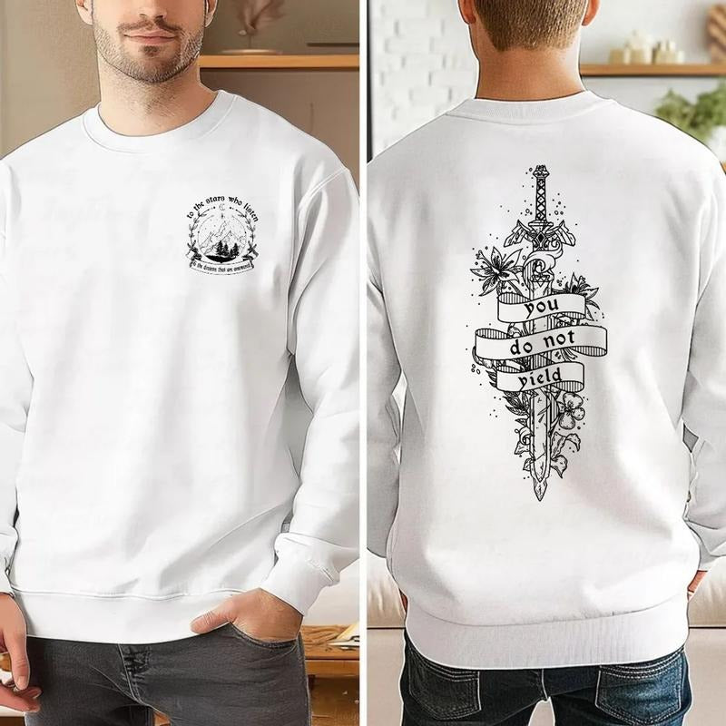 You Do Not Yield Stars Who Listen Dream That Are - Adult & Kids T-Shirts, Sweatshirts & Hoodies apparel design preview 1