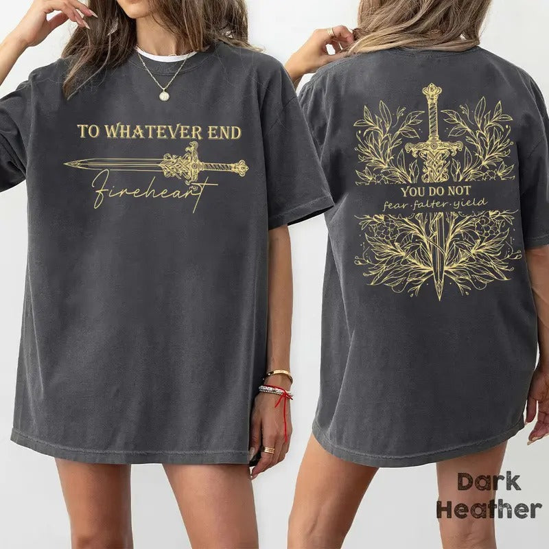 You Do Not Yield TOG Inspired Bookish Booktok Fantasy - Adult & Kids T-Shirts, Sweatshirts & Hoodies apparel design preview 1