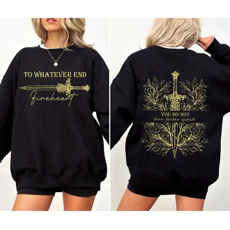 You Do Not Yield Tog Inspired 2 Sided Bookish Booktok - Adult & Kids T-Shirts, Sweatshirts & Hoodies apparel design preview 1