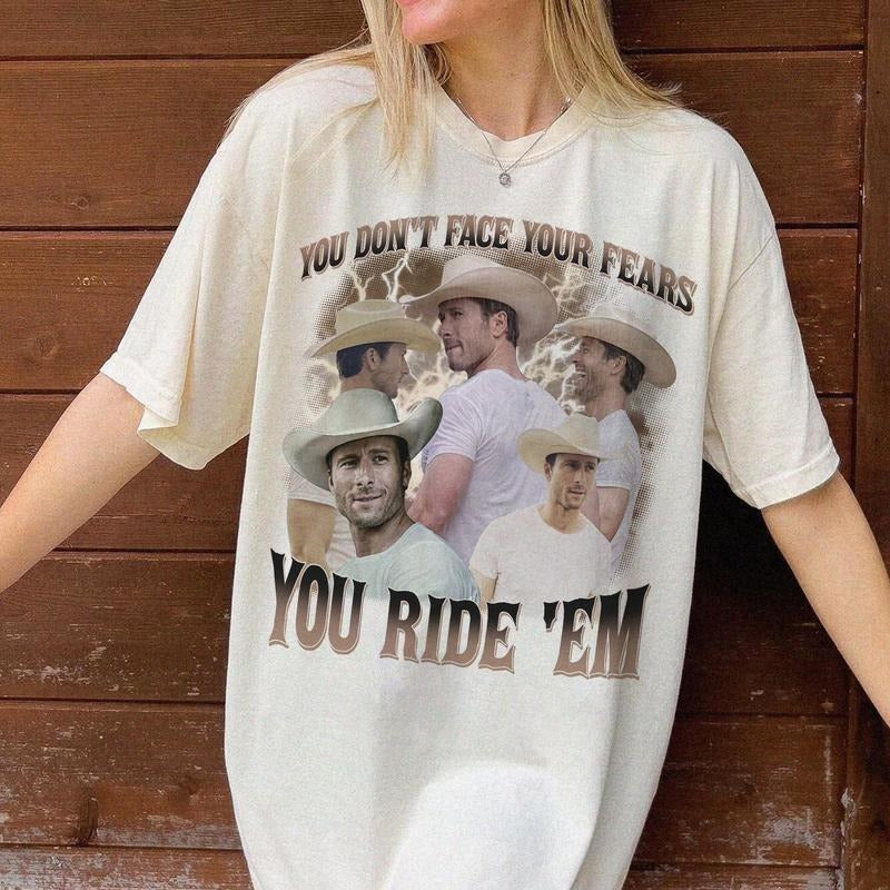 You Don'T Face Your Fears Ride 'Em Gildan Comfort - Adult & Kids T-Shirts, Sweatshirts & Hoodies apparel design preview 1