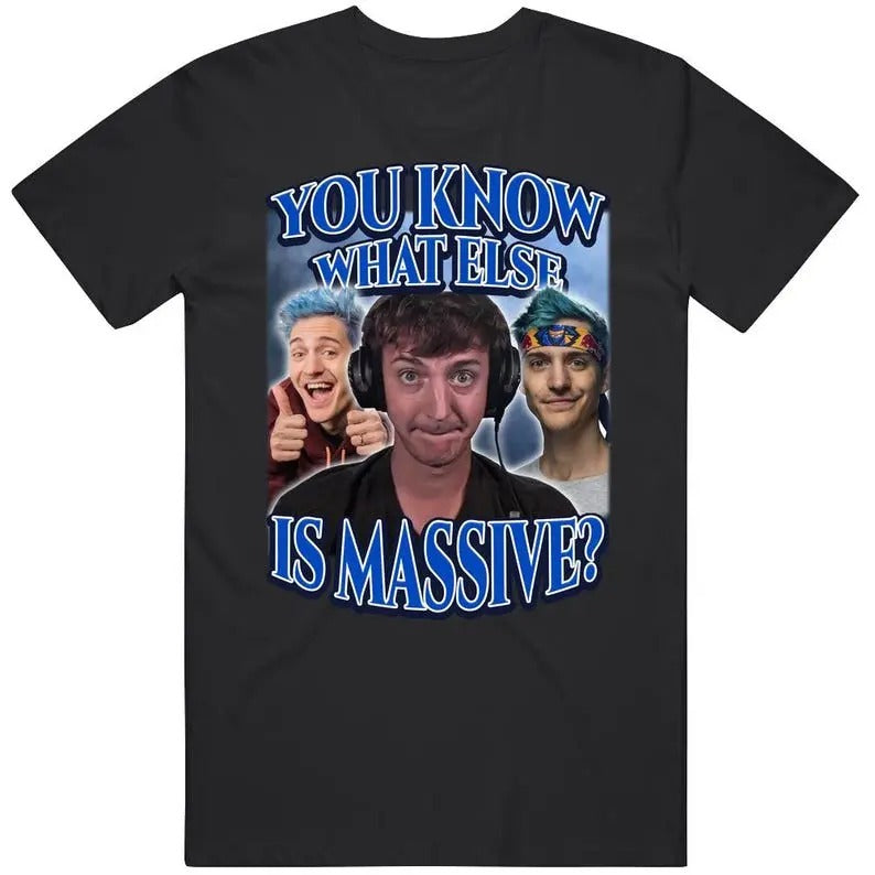 You Know What Else Is Massive Ninja Low Taper Fade - Adult & Kids T-Shirts, Sweatshirts & Hoodies apparel design preview 1